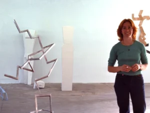 Judy Pfaff and the artwork