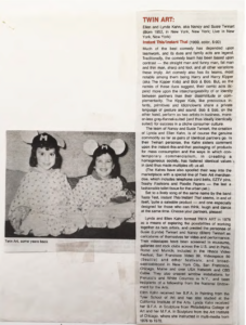 Article about Twin Art