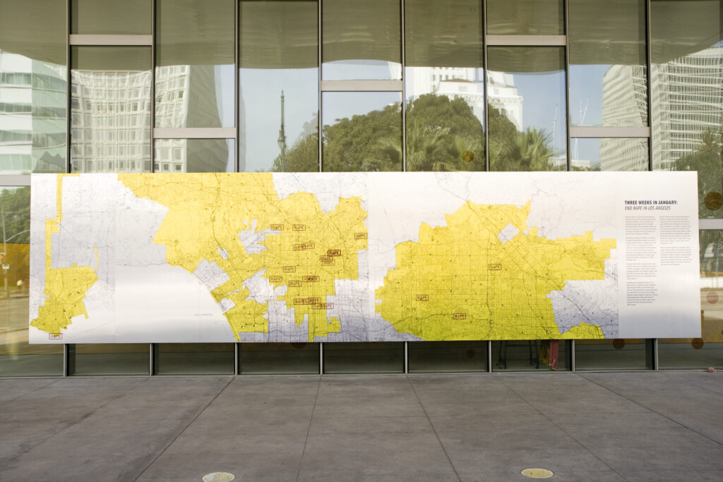 Three Weeks Map Installation