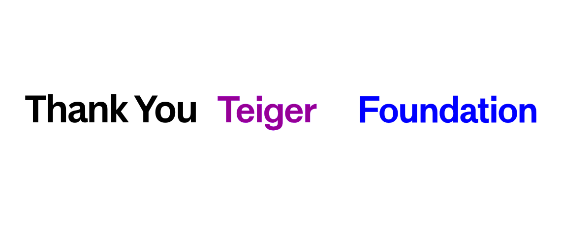 LACE Receives the Teiger Foundation 2025 Grant
